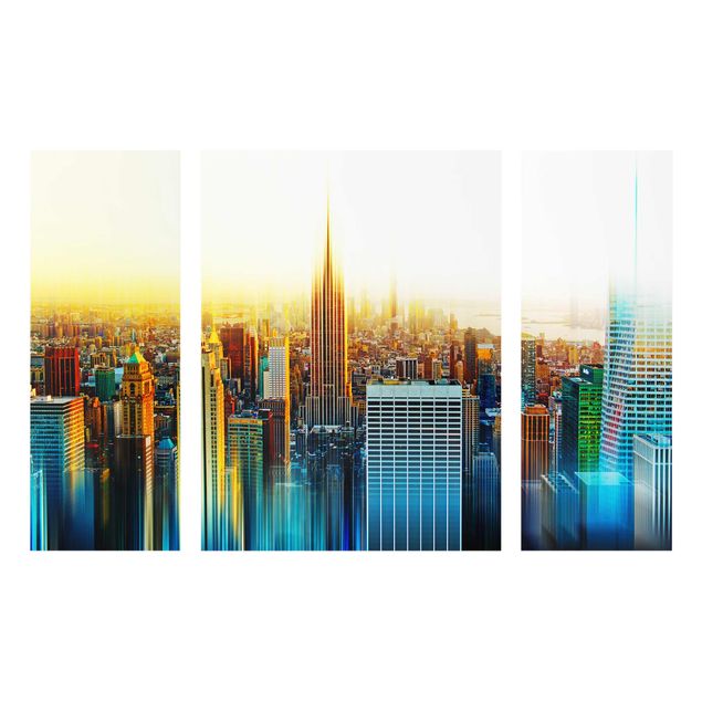 Nowy Jork obrazy Manhattan Streszczenie