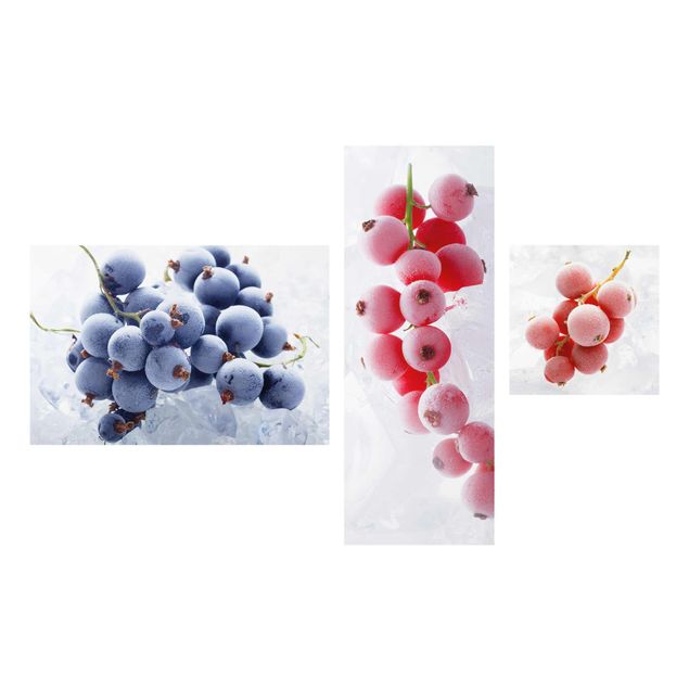 Obrazy owoc Mrożone jagody