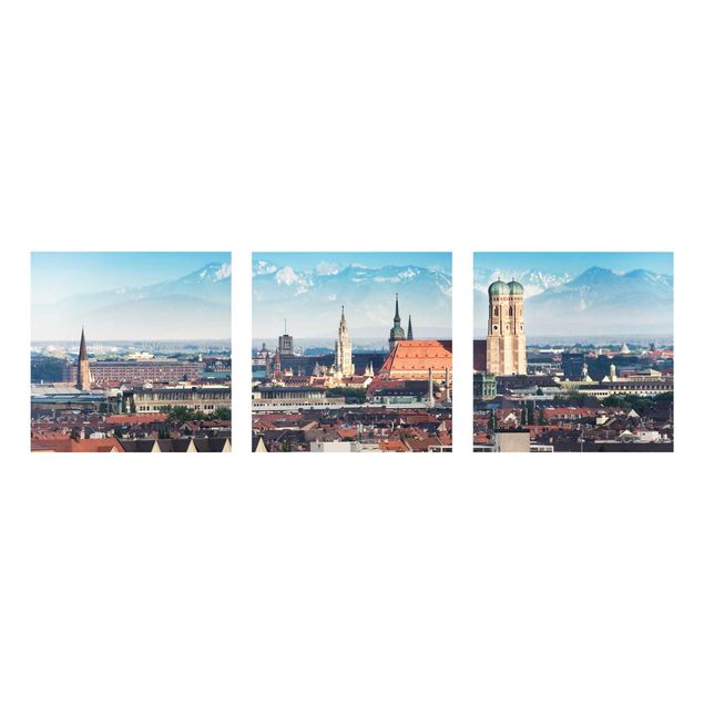 Obrazy na szkle poziomy Monachium