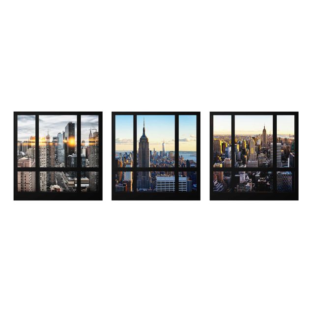 Nowy Jork obrazy Widoki z okna na Nowy Jork