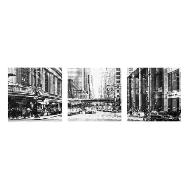Nowy Jork obrazy Nowy Jork miasto czarno-białe