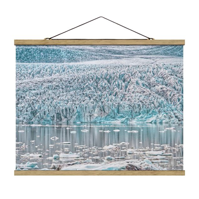 Obrazy na ścianę krajobrazy Lodowiec na Islandii