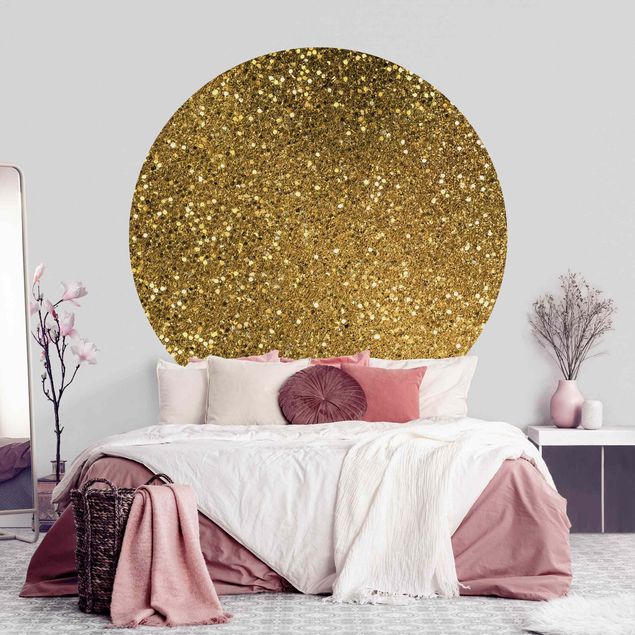 Dekoracja do kuchni Glitter Confetti w kolorze złotym