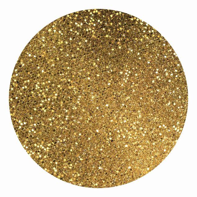 Fototapety Glitter Confetti w kolorze złotym