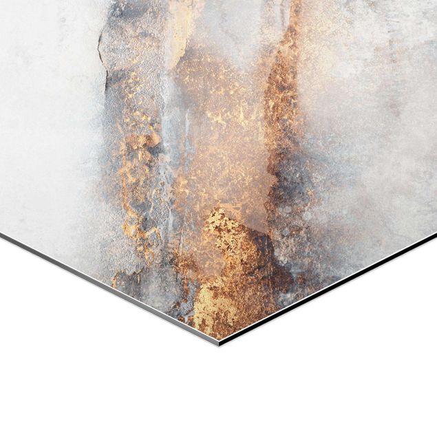 Elisabeth Fredriksson obrazy Złoto-szara mgła