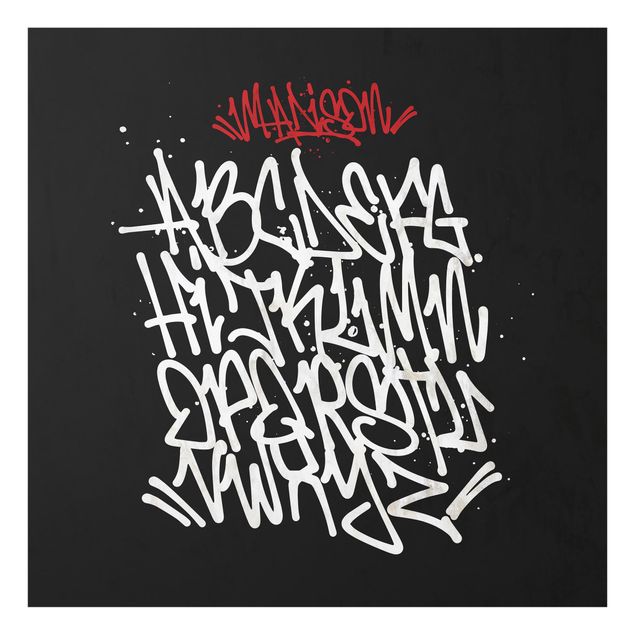 Obrazy nowoczesny Graffiti Art Alphabet