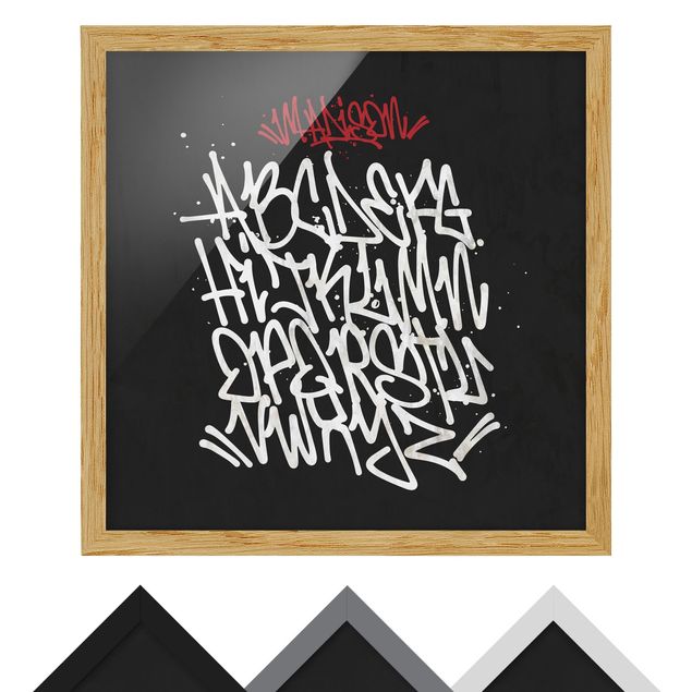 Graffiti obrazy Graffiti Art Alphabet