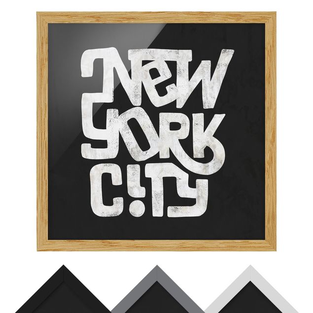Obrazy graffiti Graffiti Art Calligraphy New York City Black