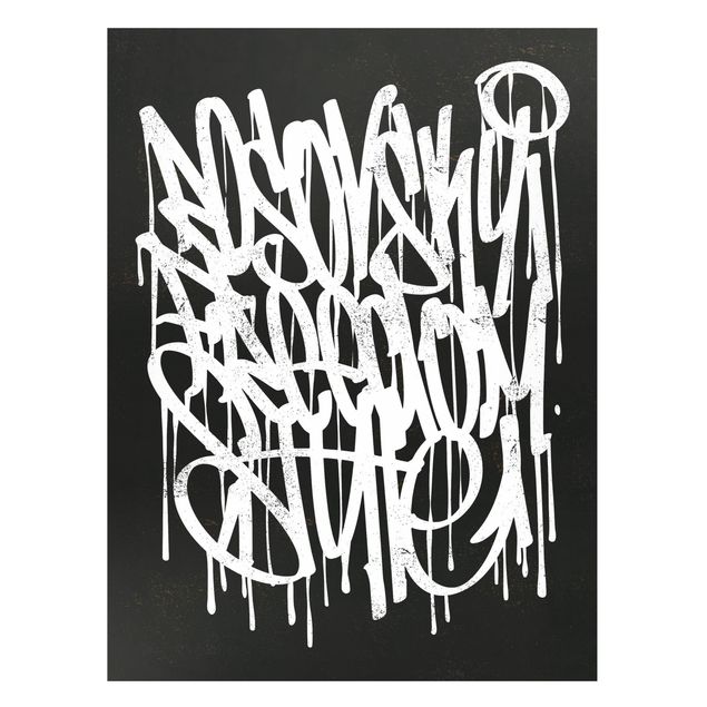 Obrazy nowoczesne Graffiti Art Freedom Style