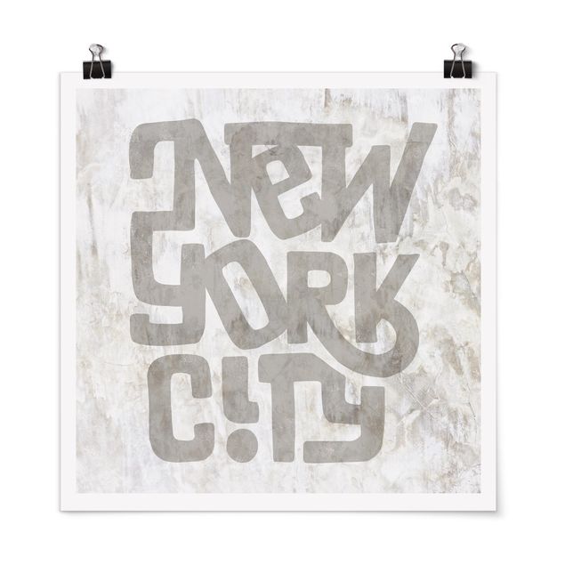 Obrazy Nowy Jork Graffiti Art Calligraphy New York City