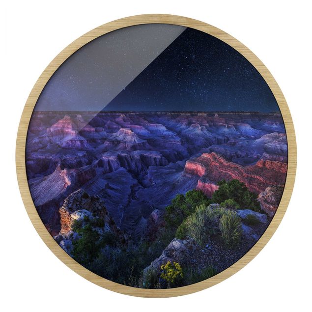 Obrazy z górami Grand Canyon Night