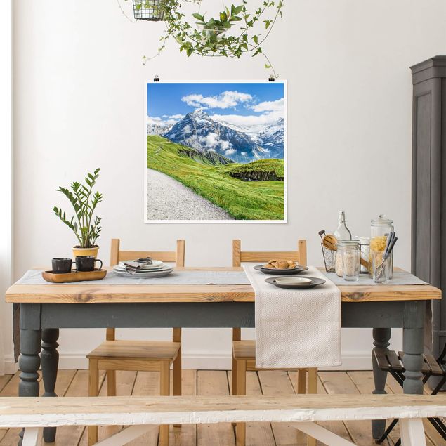 Obrazy do salonu Grindelwald Panorama
