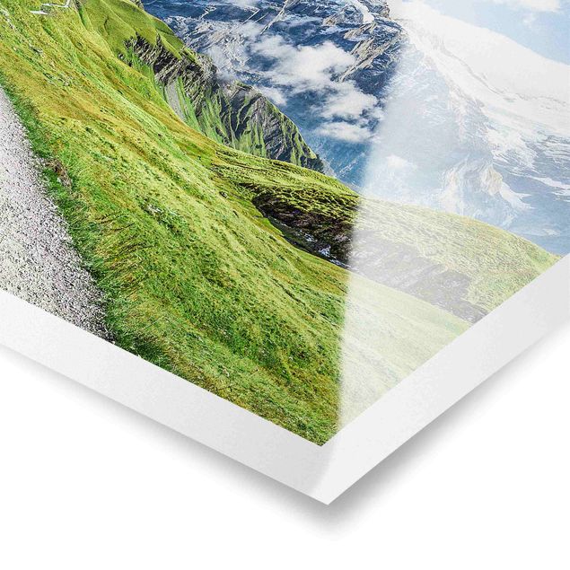 Obrazy krajobraz Grindelwald Panorama
