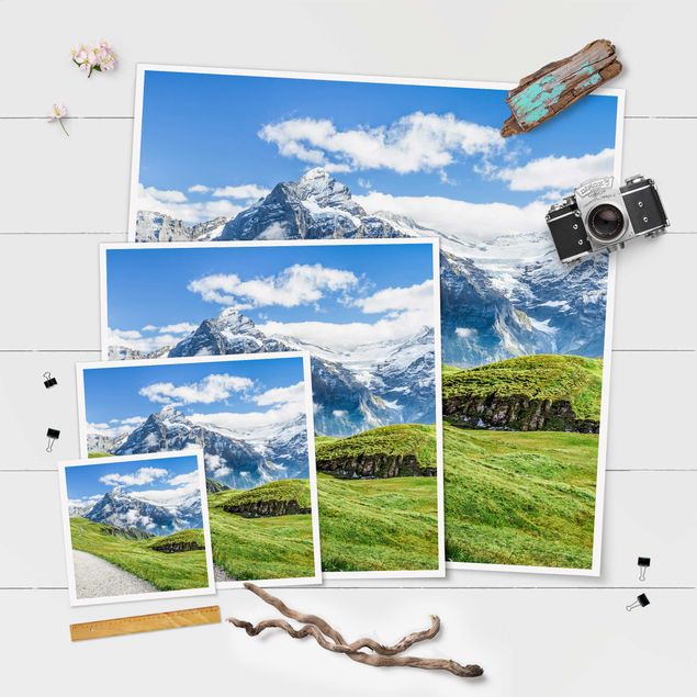 Obrazy natura Grindelwald Panorama