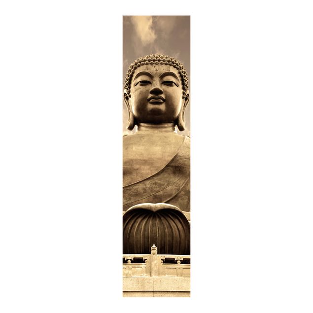 Tekstylia domowe Wielki Budda Sepia