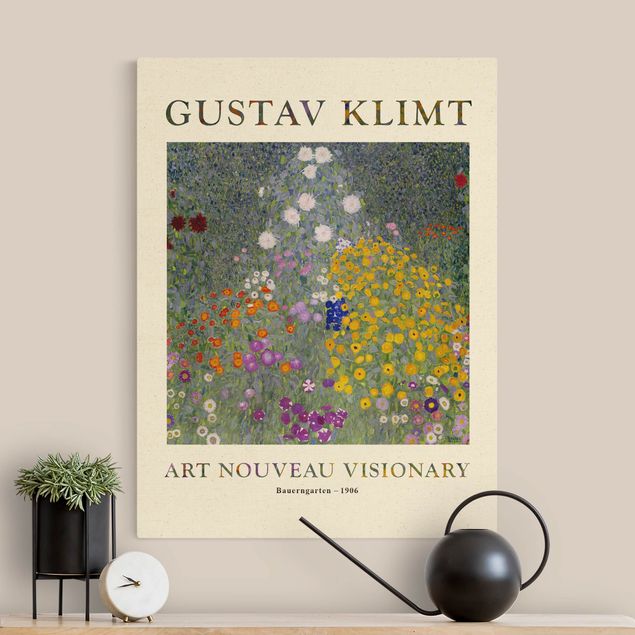 Obrazy nowoczesny Gustav Klimt - Ogród chłopski - edycja muzealna