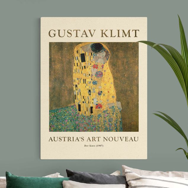 Obrazy nowoczesne Gustav Klimt - Pocałunek - edycja muzealna