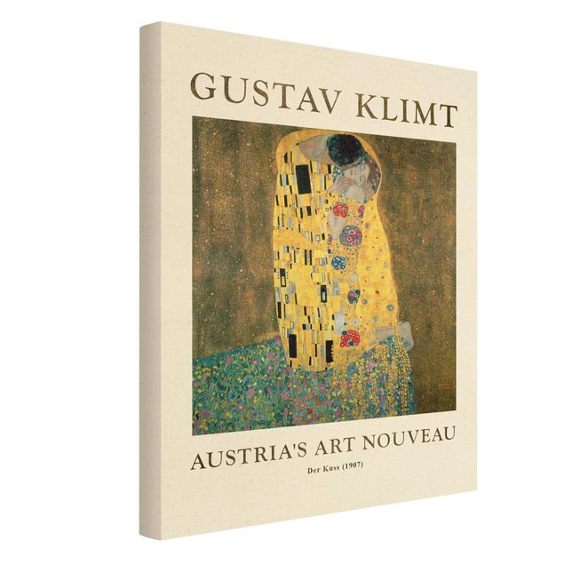 Klimt obrazy Gustav Klimt - Pocałunek - edycja muzealna