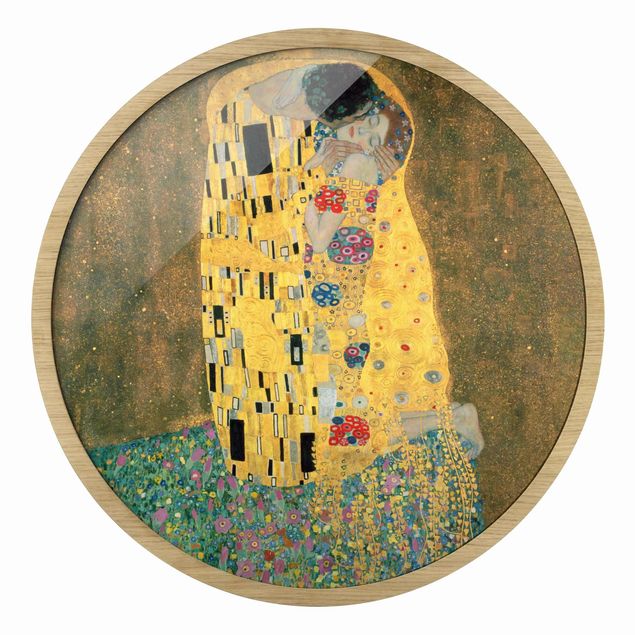 Obrazy do salonu nowoczesne Gustav Klimt - The Kiss