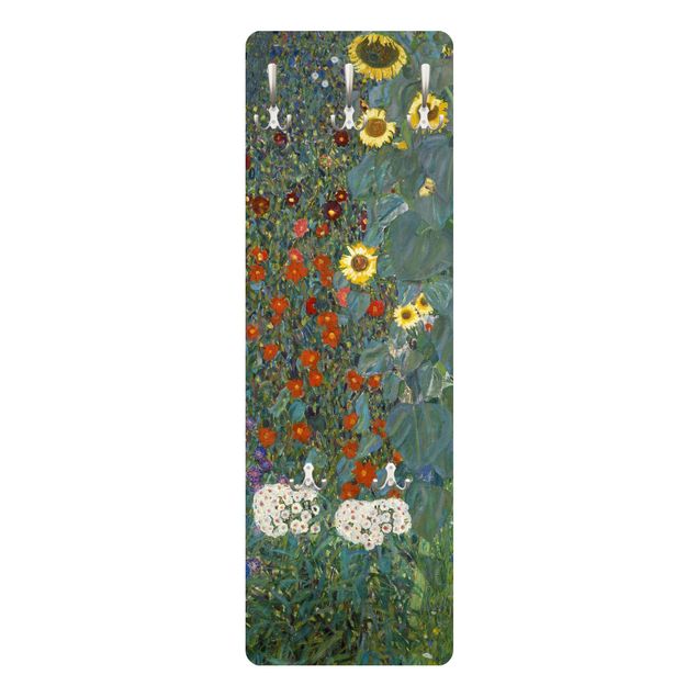 Reprodukcje dzieł sztuki Gustav Klimt - Słoneczniki w ogrodzie