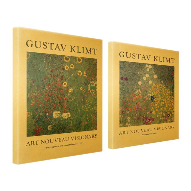 Obrazy klimta Gustav Klimt - Ogród chłopski - edycja muzealna