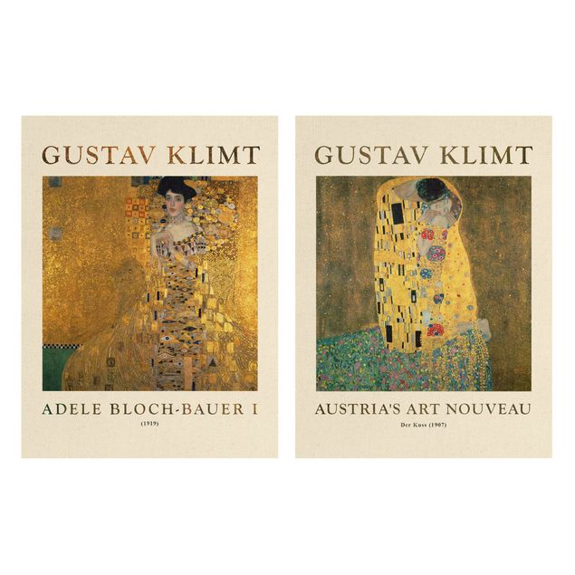 Obrazy drukowane na płótnie Gustav Klimt - Museum Editions