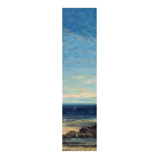 Tekstylia domowe Gustave Courbet - Błękitne morze