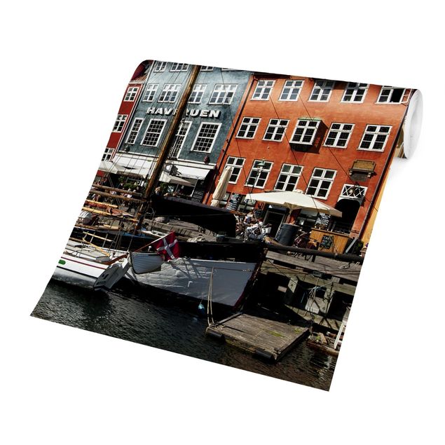 Fototapety Port w Kopenhadze