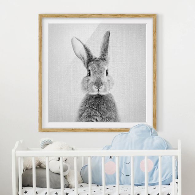 Pokój niemowlęcy i dziecięcy  Hare Hilbert Black And White