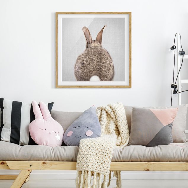 Obrazy w ramie dla dzieci Hare From Behind