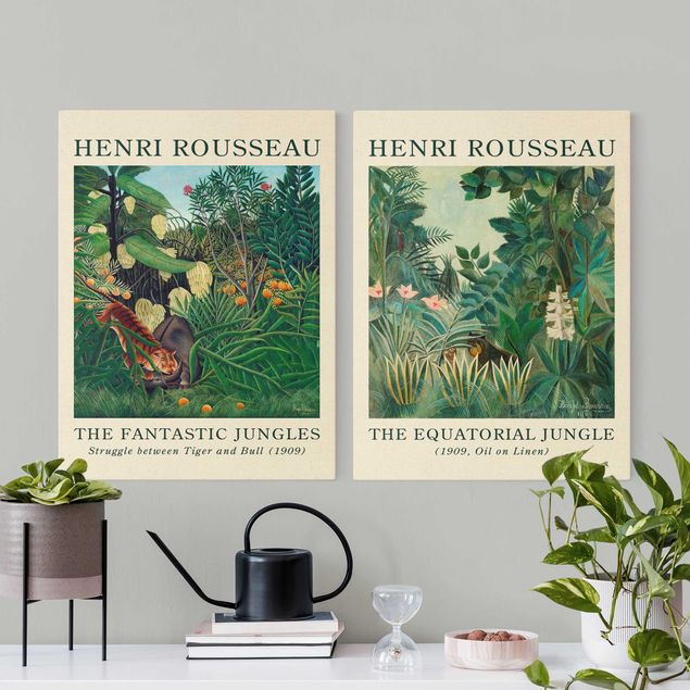 Obrazy krajobraz Henri Rousseau - Museum Edition Dżungla na równiku