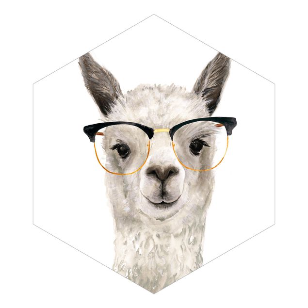 Fototapeta Hippy Llama w okularach I