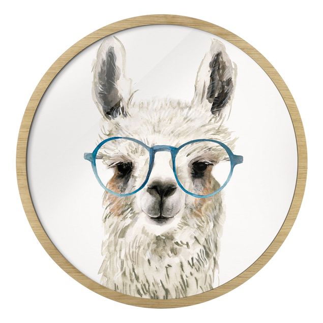 Obrazy nowoczesne Hip Lama With Glasses Ill