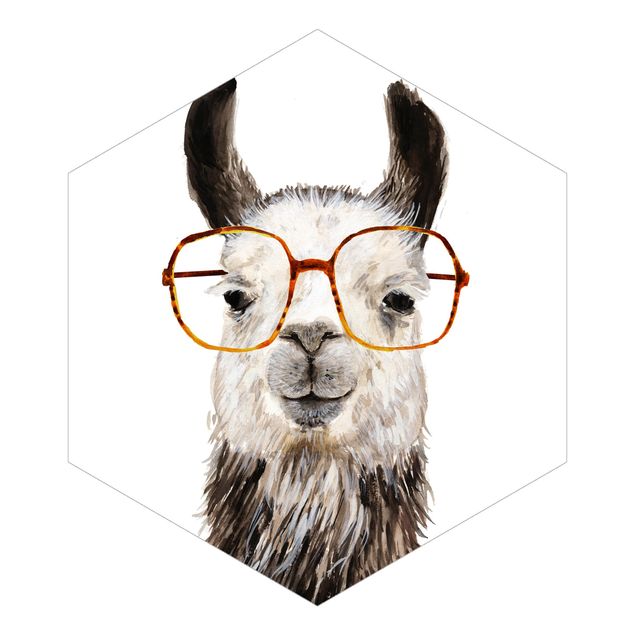 Fototapeta Hippy Llama w okularach IV