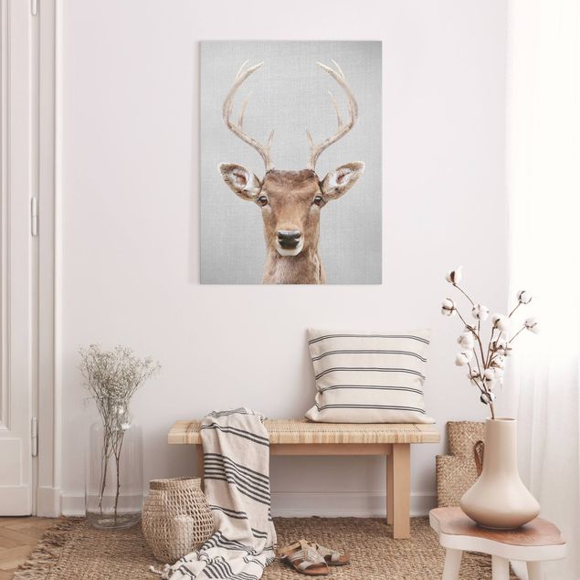 Obrazy do salonu Deer Heinrich