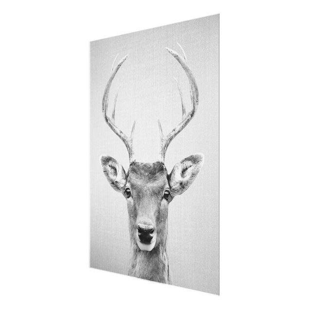 Obrazy nowoczesne Deer Heinrich Black And White