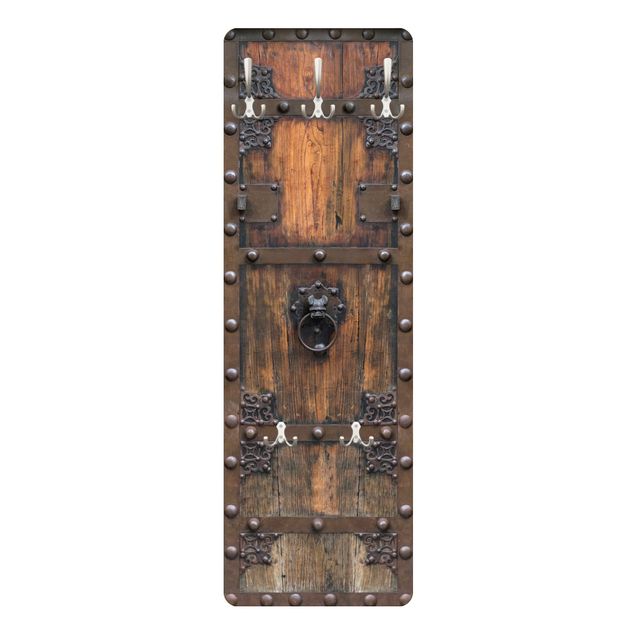 Wieszak do przedpokoju - Historical Wooden Door