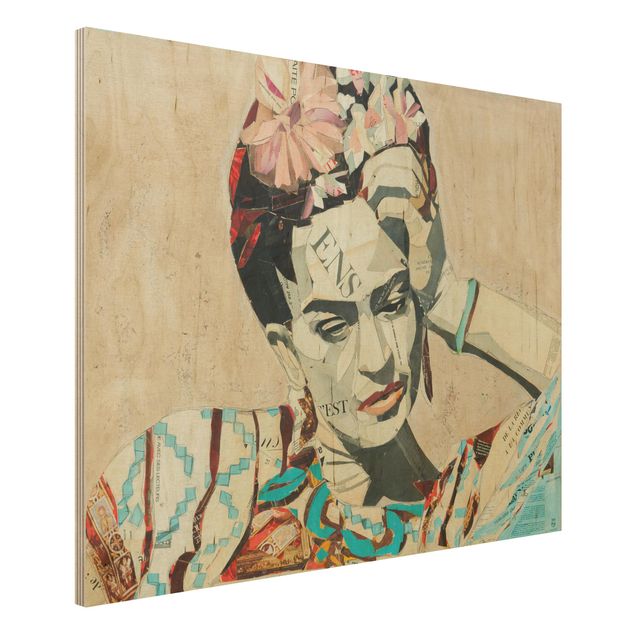 Dekoracja do kuchni Frida Kahlo - Kolaż Nr 1