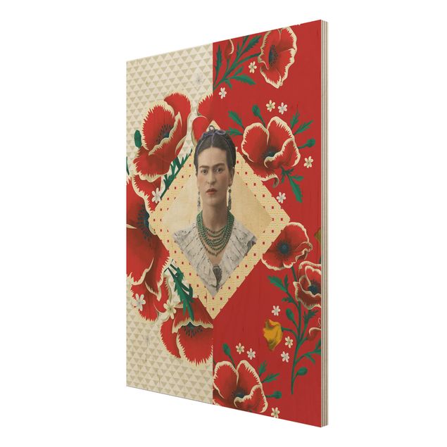 Obrazy na ścianę Frida Kahlo - Kwiaty maku