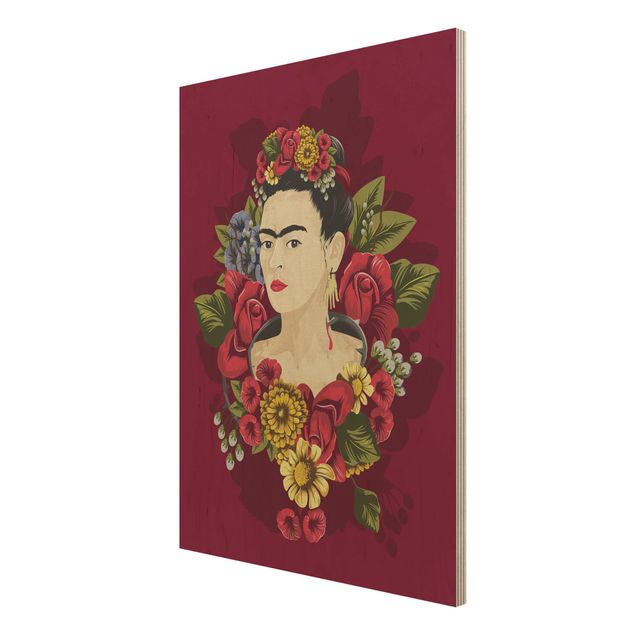 Obrazy na ścianę Frida Kahlo - Róże