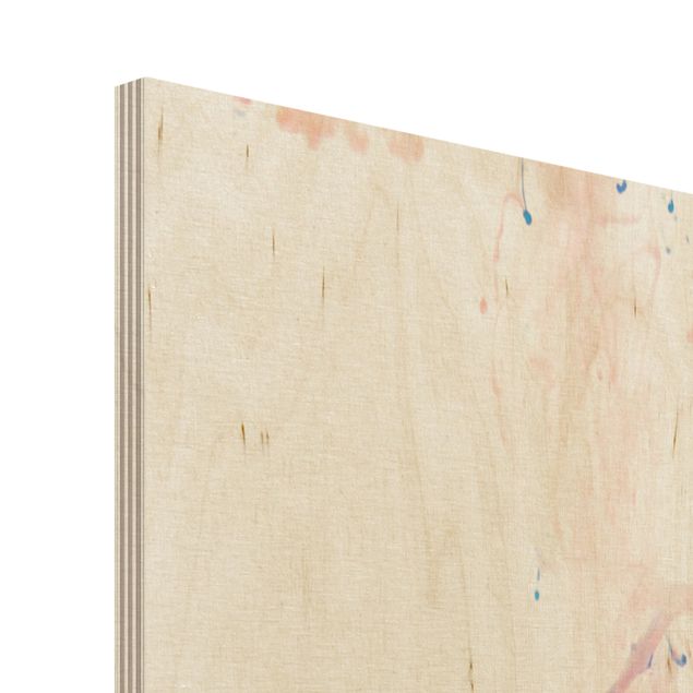 Obraz z drewna - Abstrakcyjne płynne gradienty kolorów