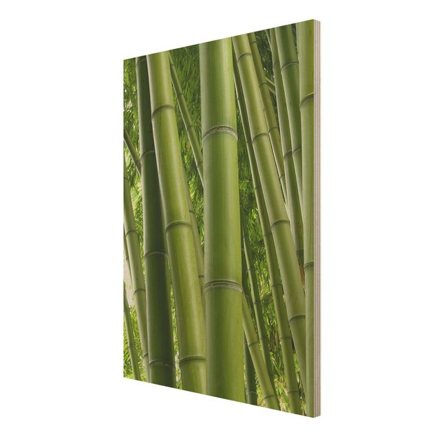 Obrazy drewniane Drzewa bambusowe Nr 1