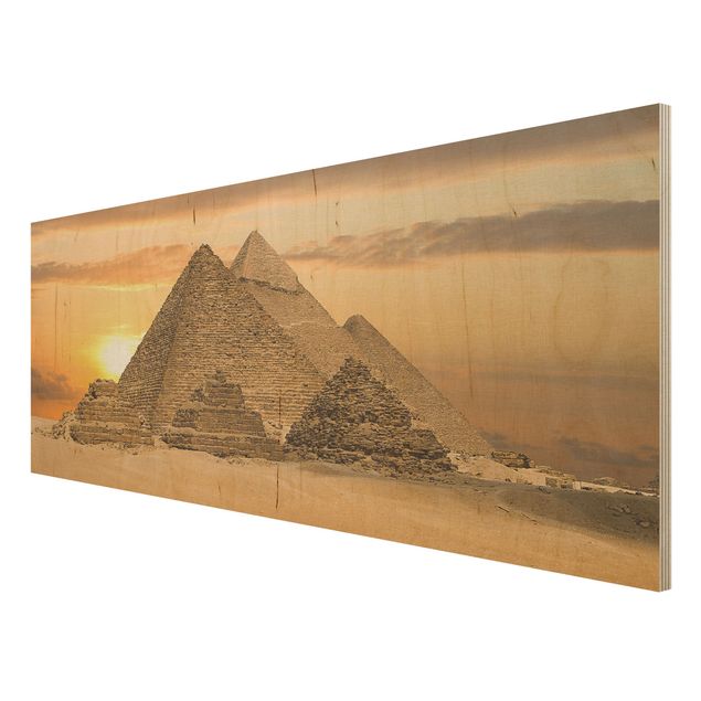 Obrazy na drewnie Marzenie o Egipcie