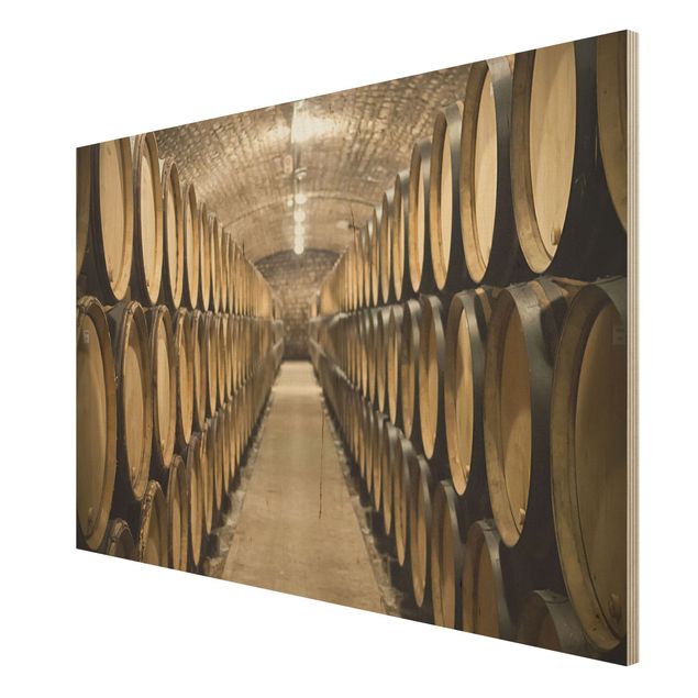 Obrazy z drewna Piwniczka na wino