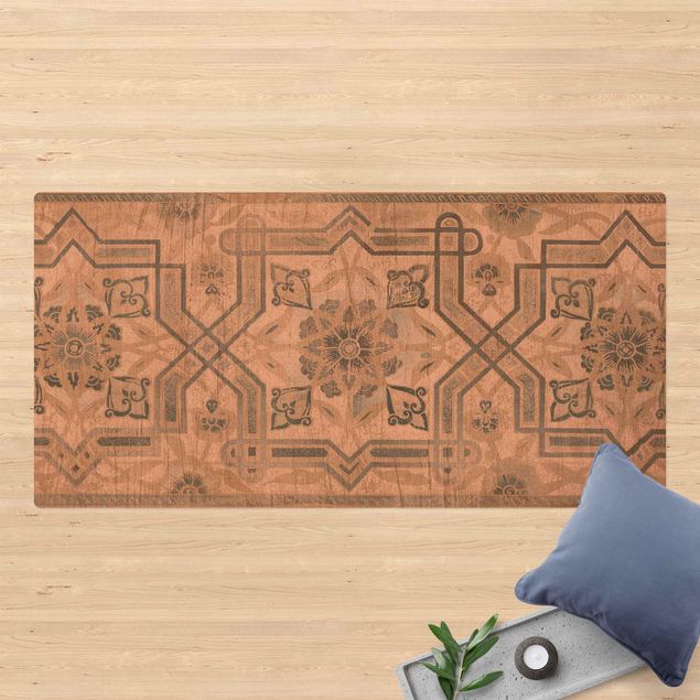 Dekoracja do kuchni Panel drewniany Persian Vintage III