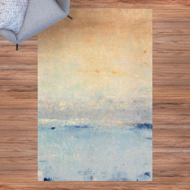 dywan nowoczesny Słońce wpadające do morza
