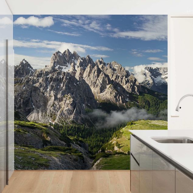 Fototapety 3d krajobrazy Alpy Włoskie