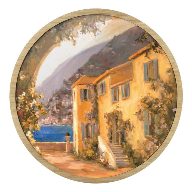 Obrazy na ścianę krajobrazy Italian Landscape - Flower Arch