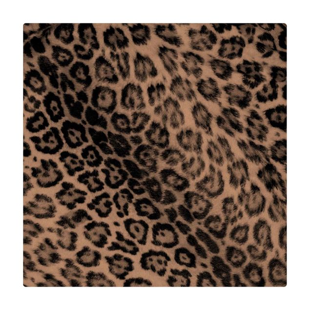 Mata korkowa - Skóra jaguara, czarno-biała