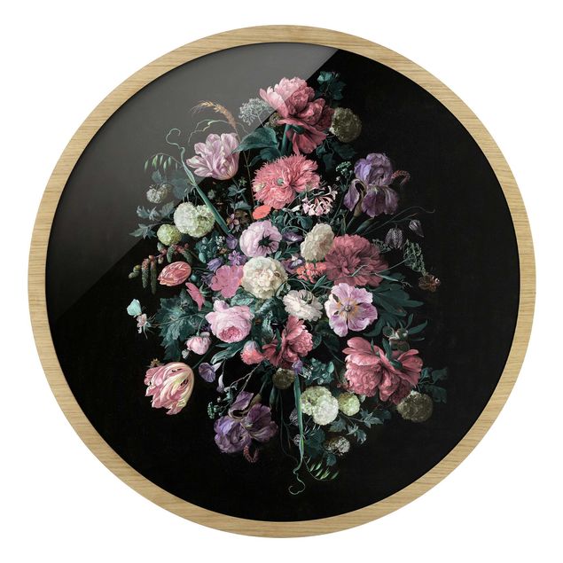 Obrazy do salonu Jan Davidsz De Heem - Dark Flower Bouquet